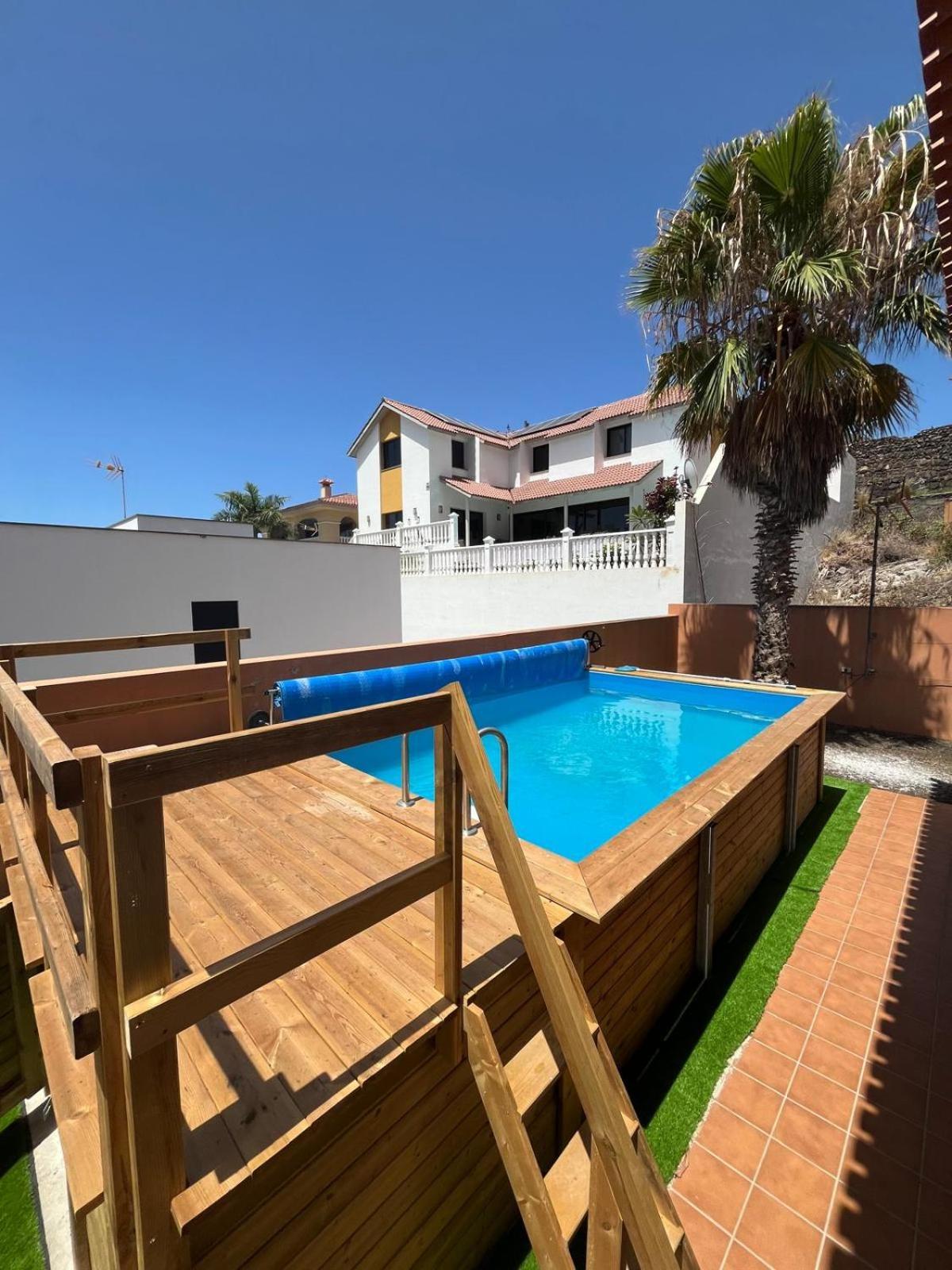 Chalet Piscina Privada Max 26º Jardin, Tranquilidad Калета-де-Интериан Экстерьер фото